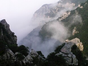 庐山云雾风景