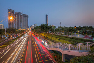 福建厦门西堤夜景