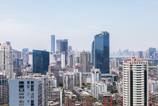 厦门城市天际线