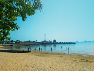 厦门海滨沙滩美景