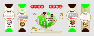 食堂餐厅文化墙