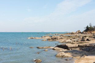厦门小嶝岛海滩风景