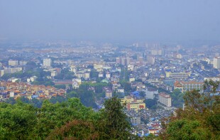 俯瞰城市景观