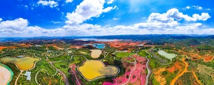 多彩田园风光美景