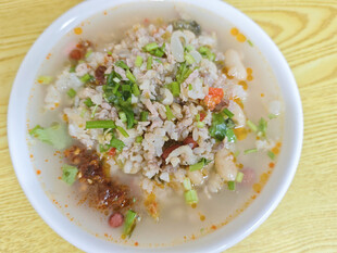 贵州糯米饭 三合汤饭