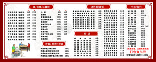 营养成分表大全