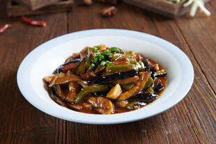 美味炒茄子