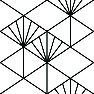 几何线条构成的抽象图案