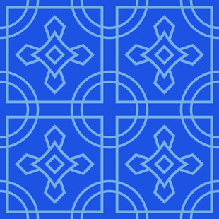 蓝色几何图案装饰纹理
