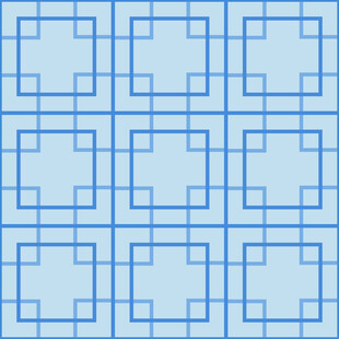 蓝色几何方形图案纹理