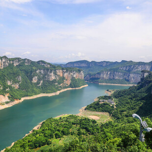 壮丽山水间的绝美江景
