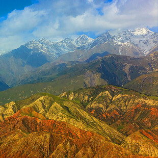 壮丽多彩的山川美景