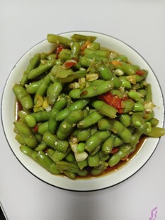凉拌毛豆