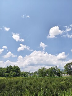 蓝天白云背景