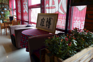 店内促销桌牌展示