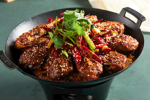 香辣美味鸭头