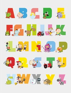 卡通数字