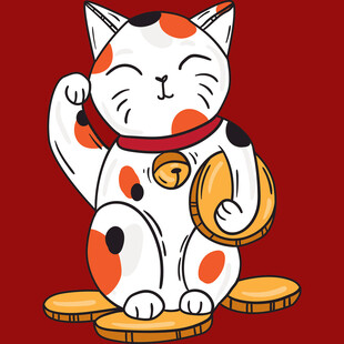 招财猫摆件带来好运