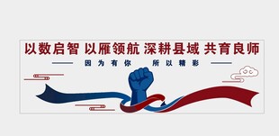 教师办公室文化墙