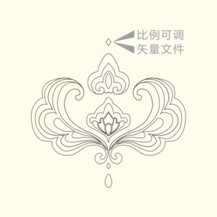宝相花纹