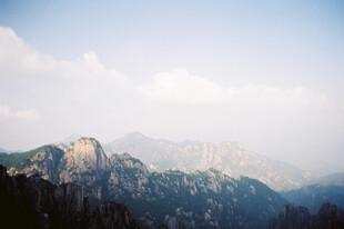 黄山山景