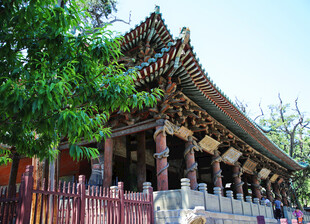 山西晋祠圣母殿