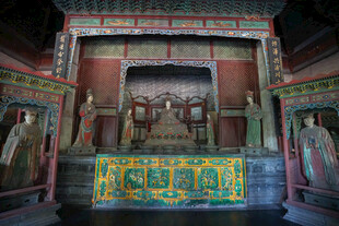 山西晋祠圣母殿