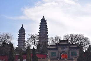 太原永祚寺双塔
