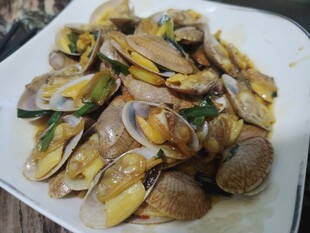 美味炒蛤蜊