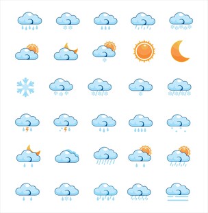 天气图标集合