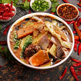 腊肉冒菜套餐