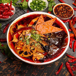 美味麻辣毛血旺