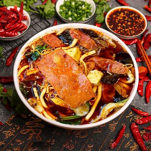 香辣海鲜面 美味大满足
