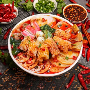 美味诱人的特色麻辣香锅