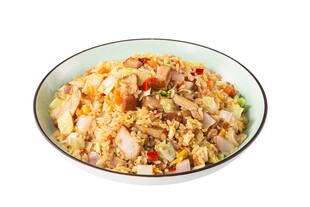 双椒卤肉炒饭