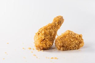 美味香脆炸鸡腿