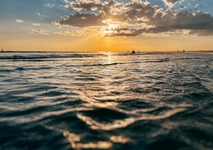 海边日落美景