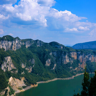 壮丽山水风光