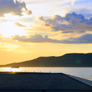 海边日落美景