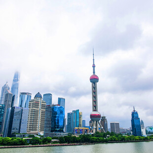 上海外滩现代化城市景观