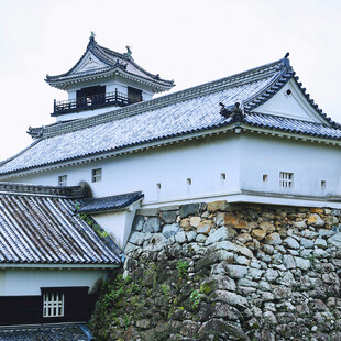 日本传统风格城堡建筑