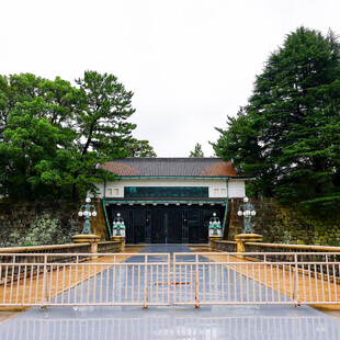 日本神社大门景观