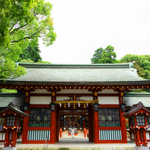 日本传统神社建筑景观