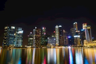 新加坡璀璨夜景