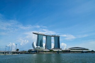 新加坡滨海湾标志性景观