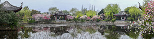 江南水乡古建筑风景图