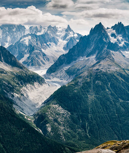 壮丽高山景观