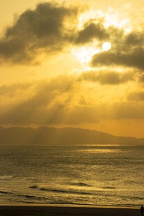 海边日落美景