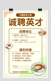 招聘海报