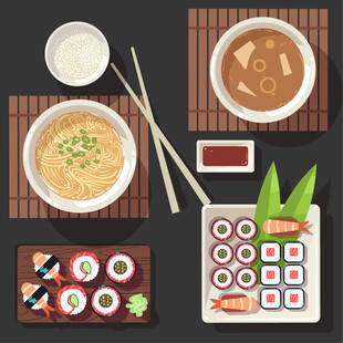 日式美食组合
